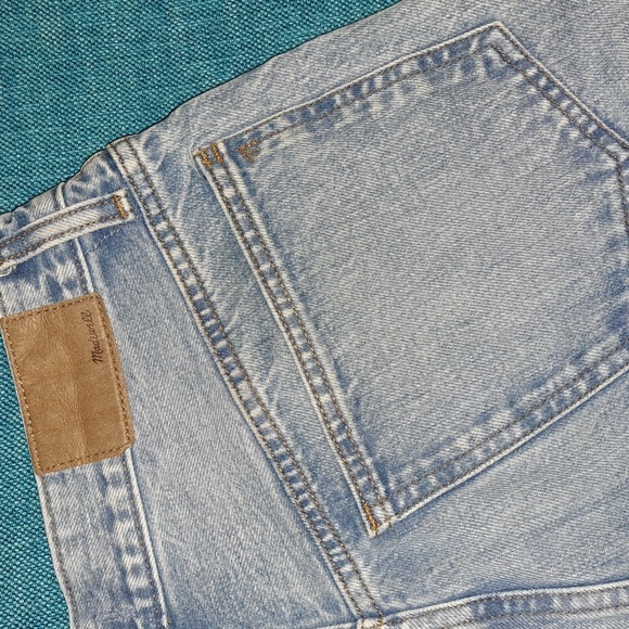 Madewell Blue Denim Jeans 90's Straight Size 28. - Picture 2 of 7